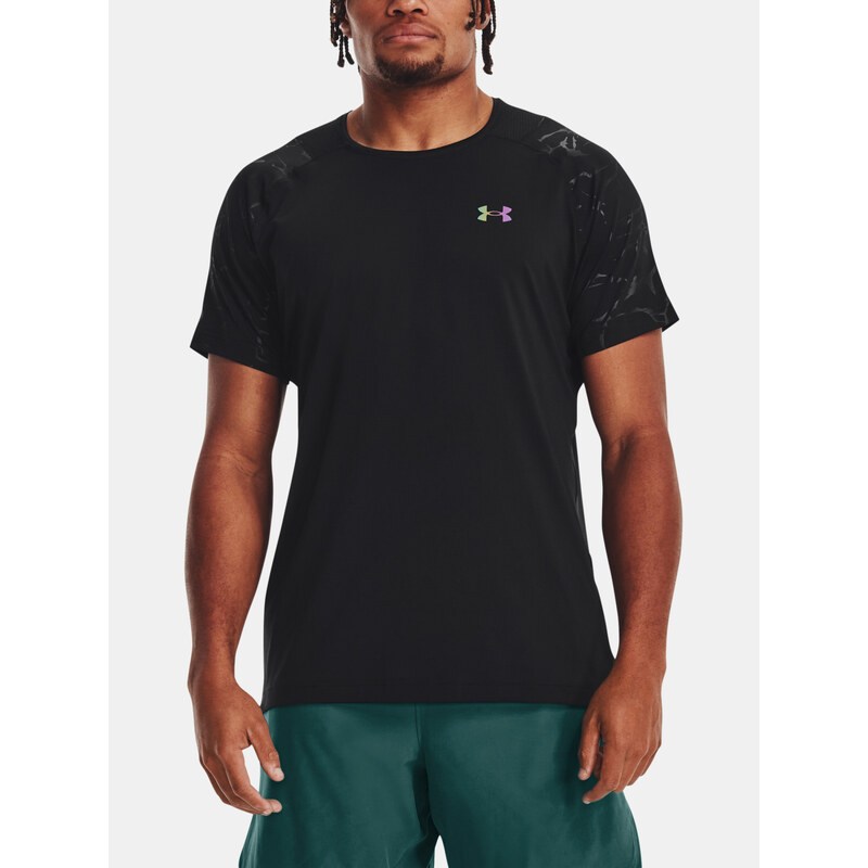 Under Armour T-Shirt UA Rush Emboss SS-BLK - Men 67365304