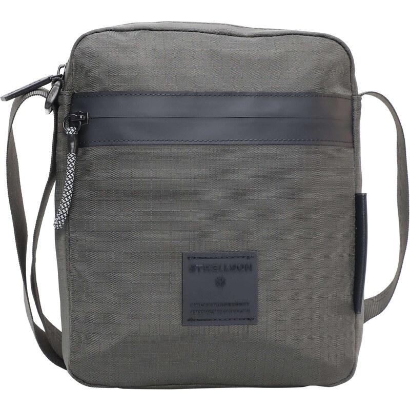 STRELLSON Taška cez rameno Northwood RS Marcus kaki / čierna / biela 44610022