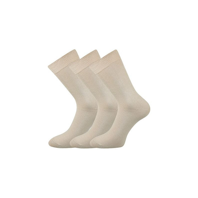 3PACK ponožky BOMA béžové (Blažej) 38095110