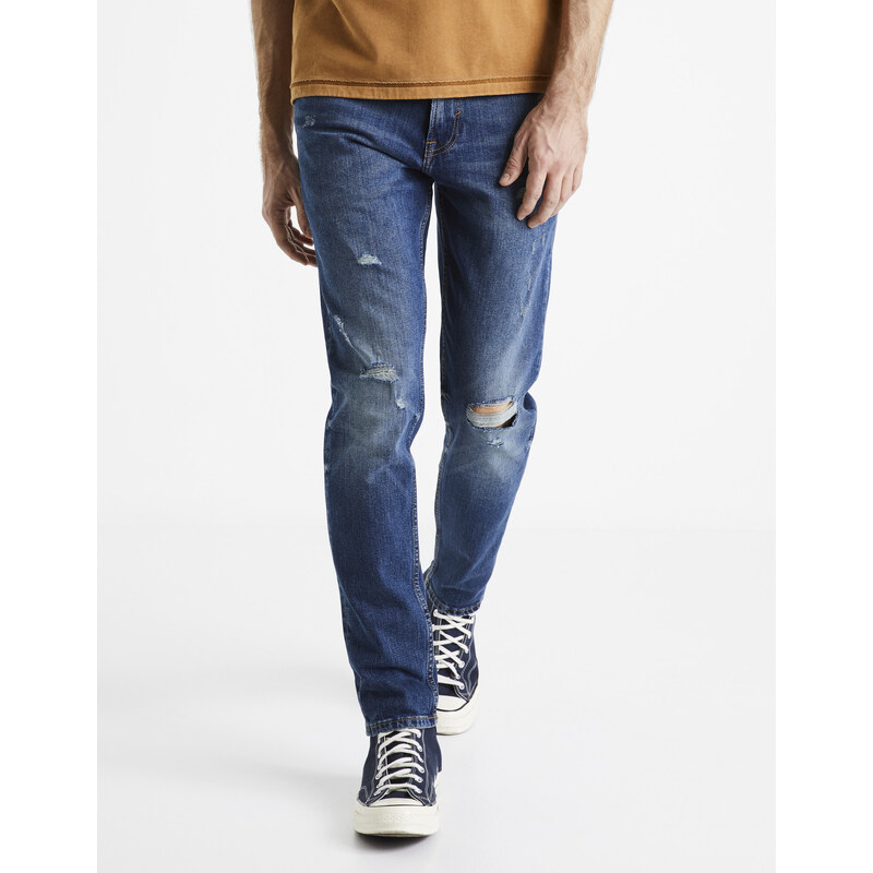 Slim fit pre mužov Celio - modrá 50530870