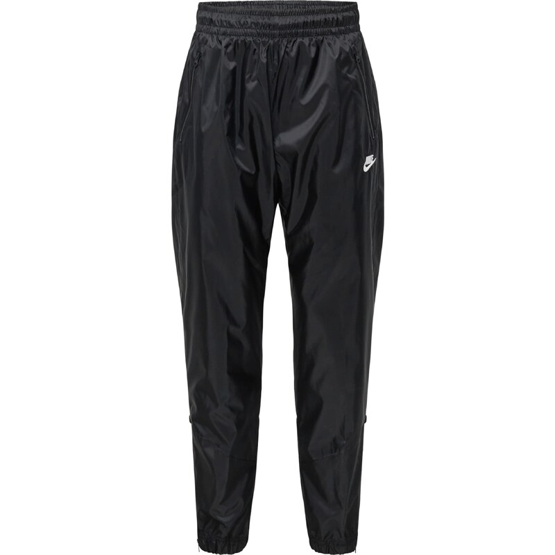 Nike Sportswear Nohavice Windrunner čierna / biela 39254645