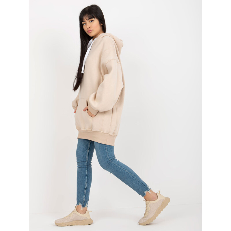 ex moda Sweatshirt-EM-BL-694.20X-beige 64685946