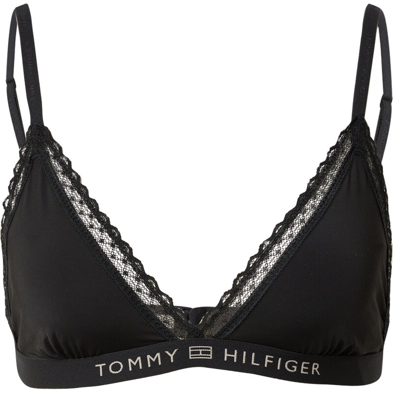 Tommy Hilfiger Underwear Podprsenka čierna / biela 38160619