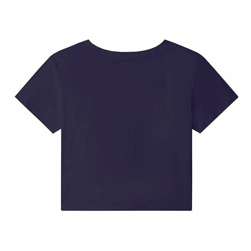 Detské bavlnené tričko Michael Kors tmavomodrá farba