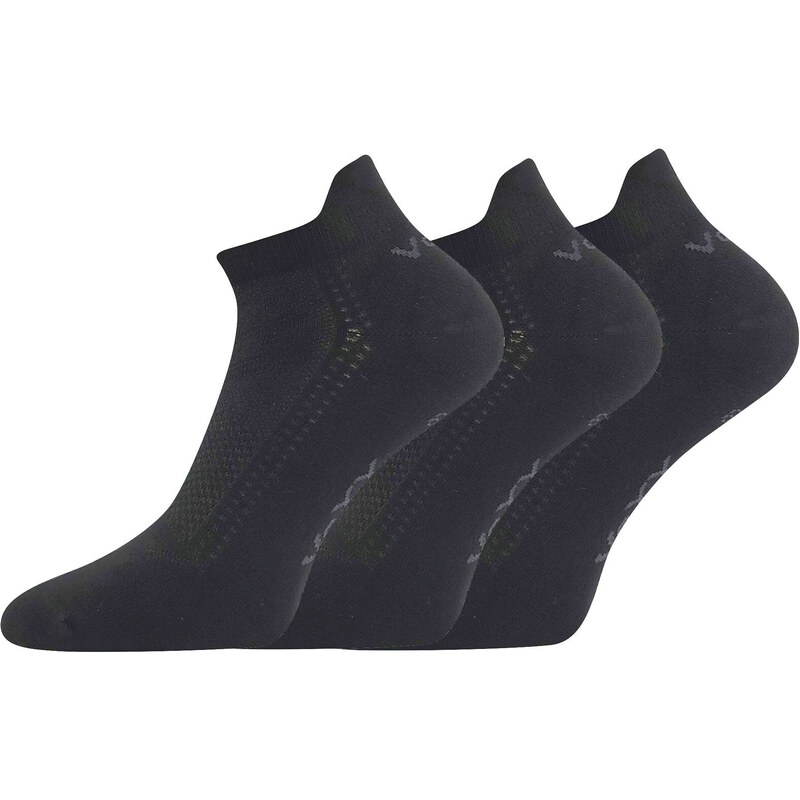 3PACK ponožky VoXX bambusové čierné (Blake) 63207897