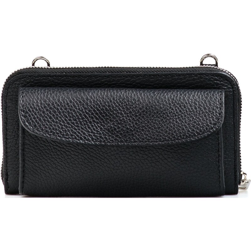 Blaire Kožená mini kabelka a peňaženka Annie čierna 64987898