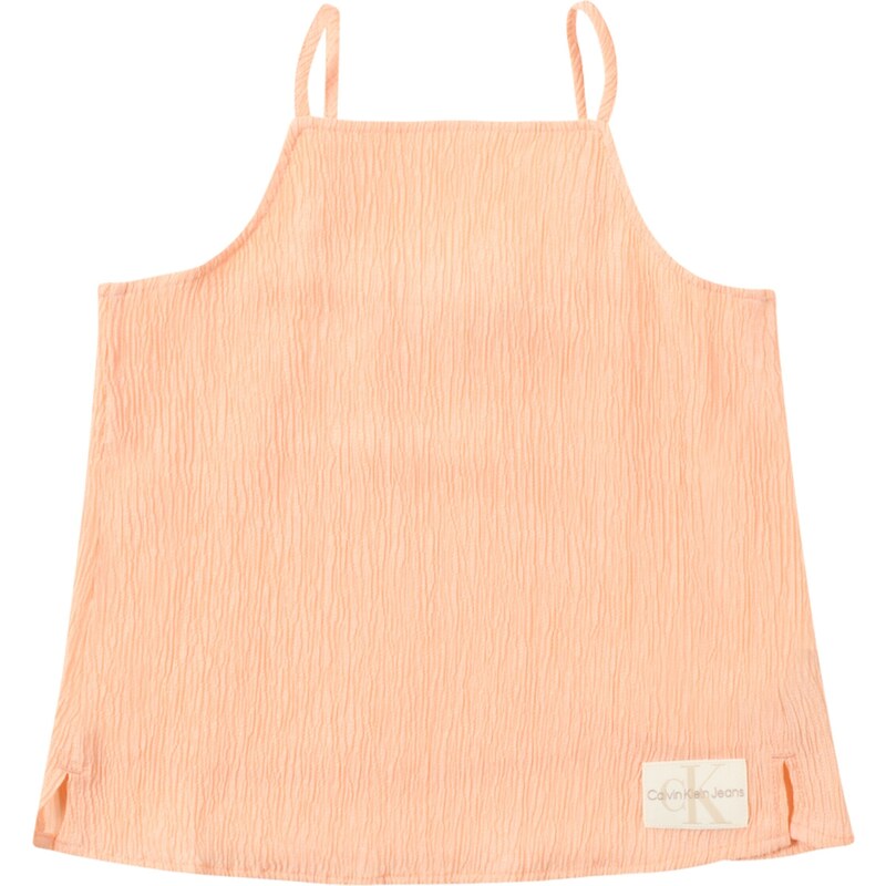 Calvin Klein Jeans Top sivá / lososová / šedobiela 39118800