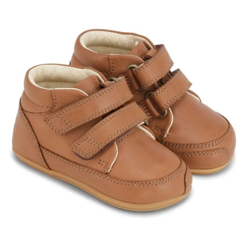Prvé topánočky Bundgaard Prewalker II Strap BG501019-235 Cognac 46771723