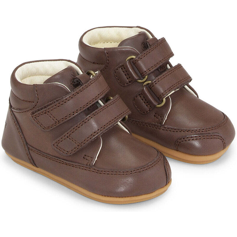 Prvé topánočky Bundgaard Prewalker II Strap BG501019-201 Brown / Hnedá 46771724