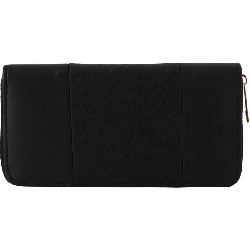 Sport Luna black dámska peňaženka na zips 318-6