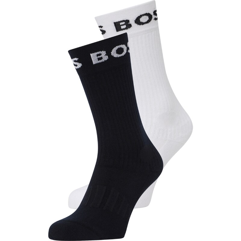 BOSS Ponožky tmavomodrá / biela 39135005