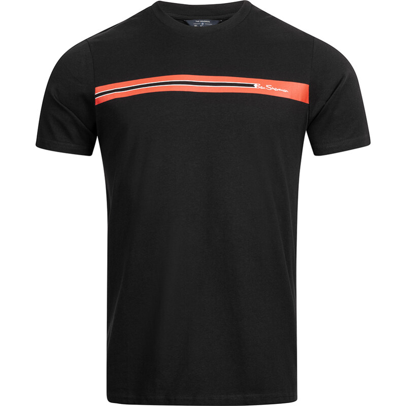 Ben Sherman Pánske Tričko Min Logo Čierne Čierna S 39123302