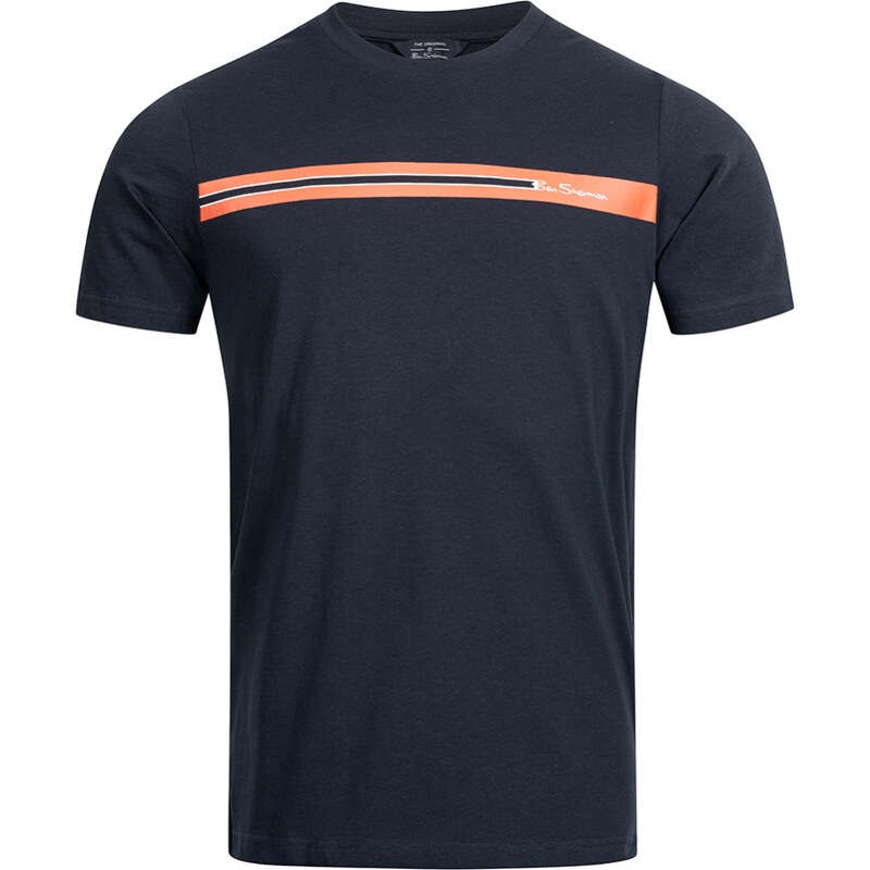 Ben Sherman Pánske Tričko Min Logo Modrá Modrá S 39123303