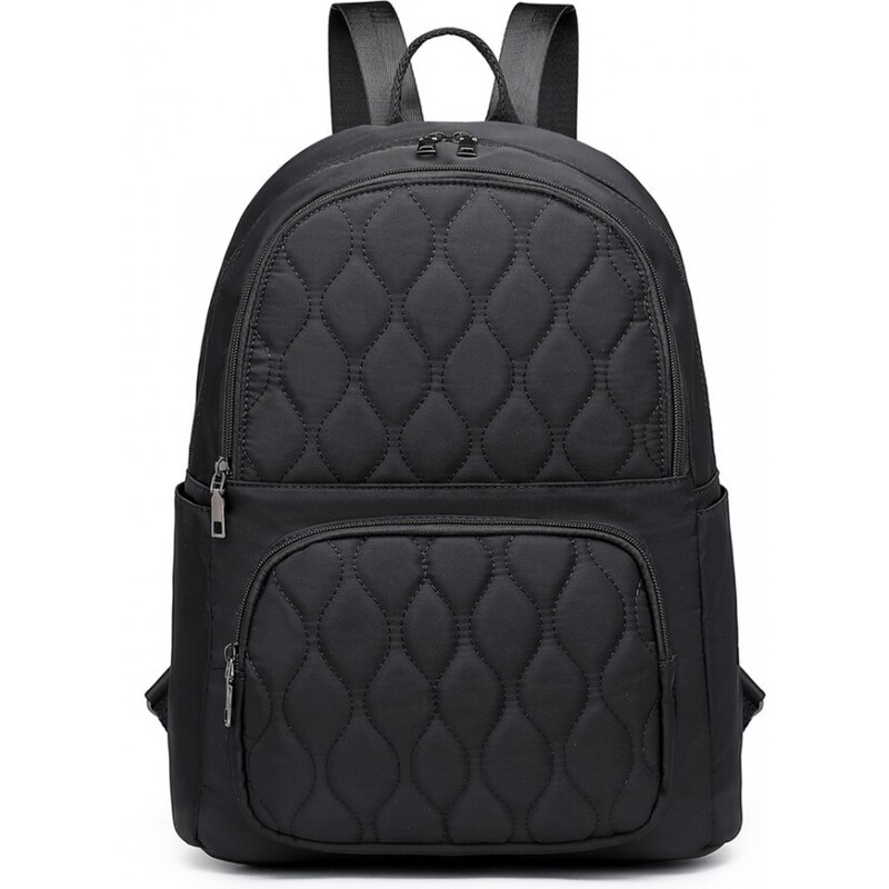 Konofactory Čierny prešívaný mestský batoh Serenity 46582896