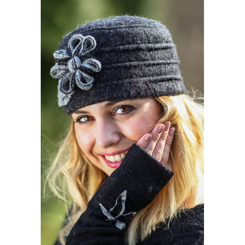 Glara Dámsky vlnený klobúk 39156428