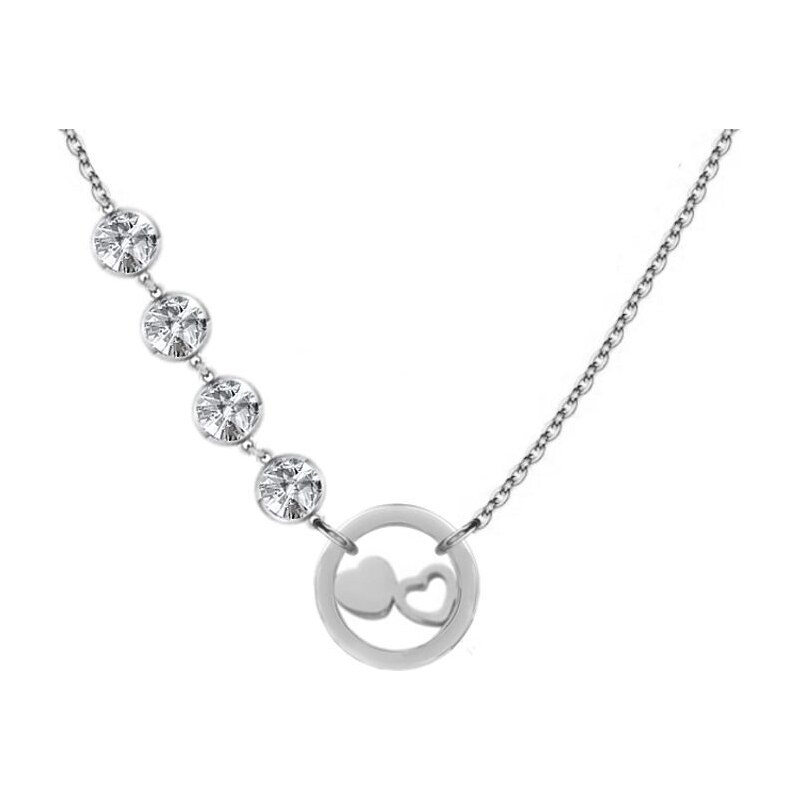 SWAROVSKI Elements Swarovski e. náhrdelník Design Love, srdce sen6129 39156446
