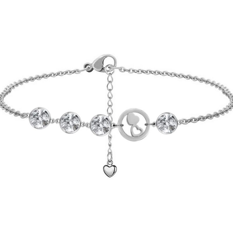 SWAROVSKI Elements Swarovski e. retiazka na nohu z chirurgickej ocele 39156438