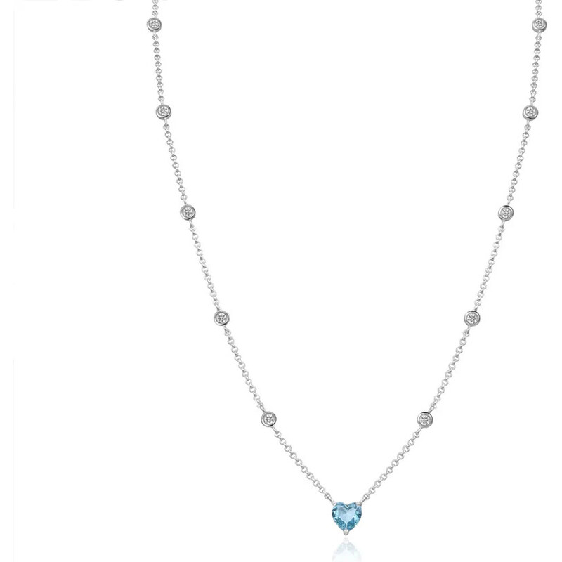 Dámsky strieborný náhrdelník GAYLA 39176868