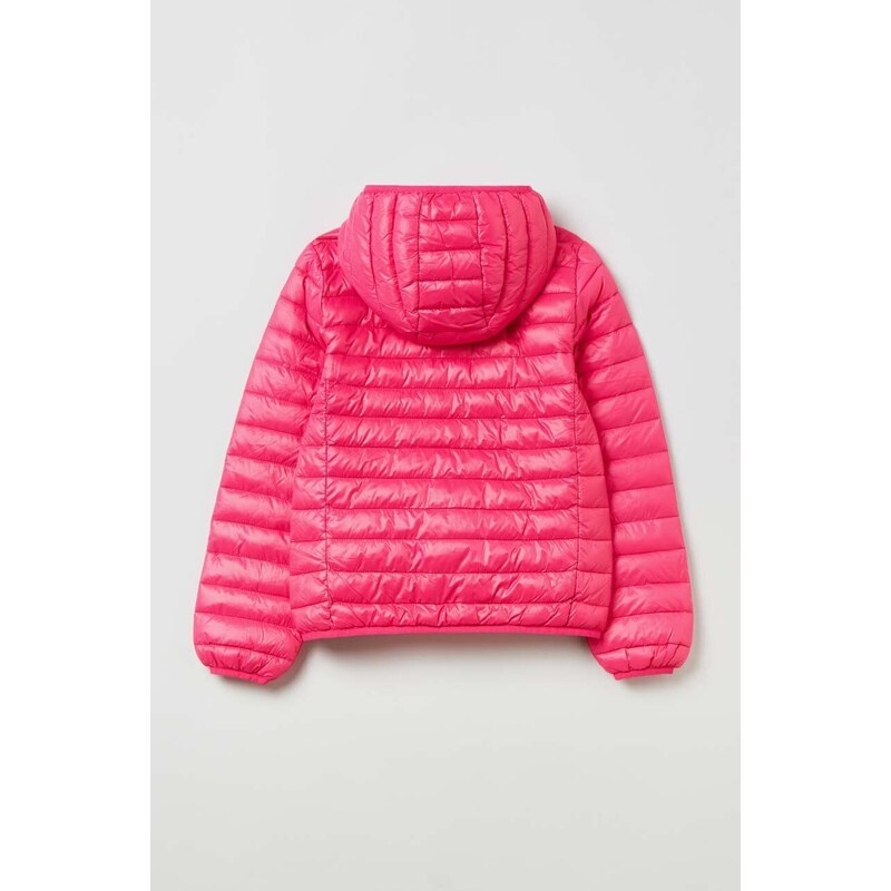 Detská bunda OVS ružová farba