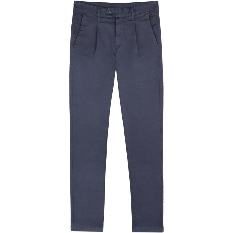 Scalpers Plisované nohavice Firenze námornícka modrá 54242989