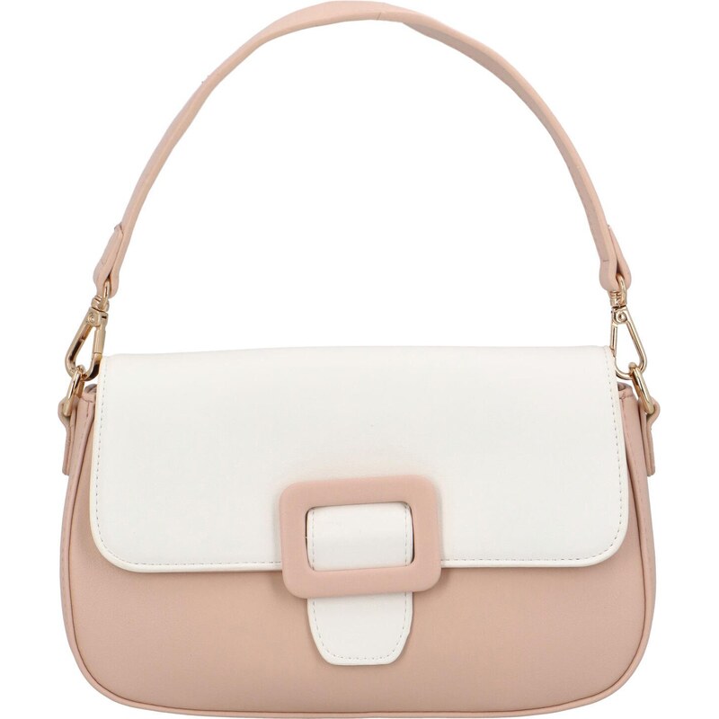 Dámska kabelka cez plece púdrovo biela - DIANA & CO Kombes telová 41292543