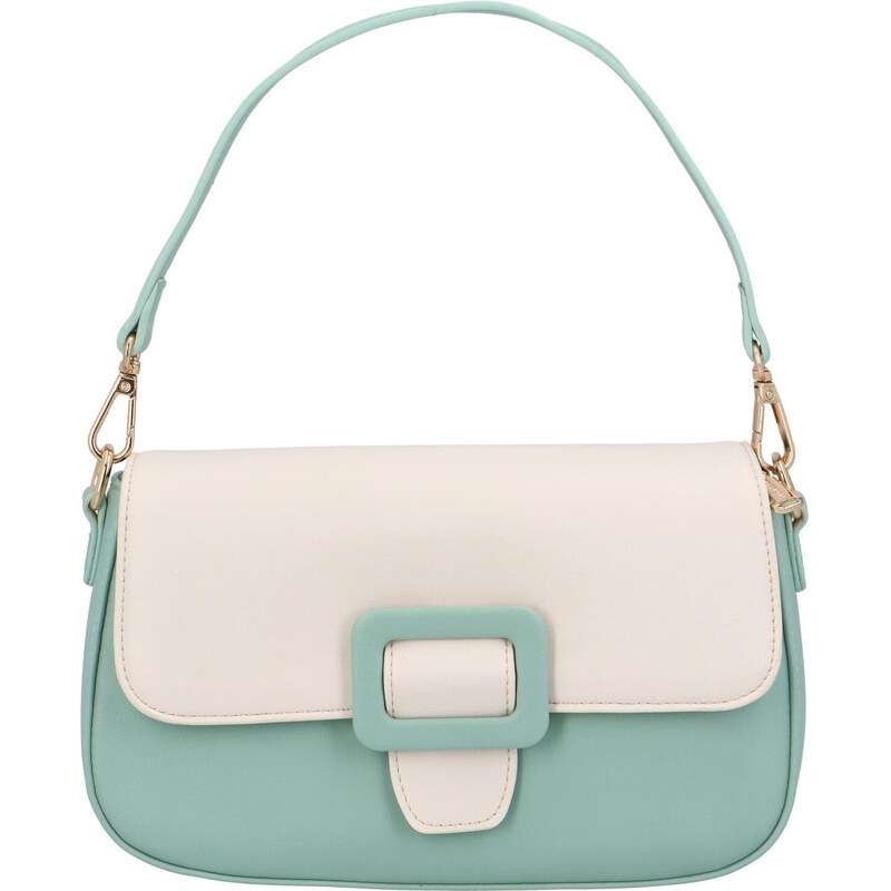 Dámska kabelka cez plece mentolovo béžová - DIANA & CO Kombes 41292542