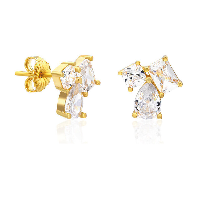 Olivie Strieborné náušnice GLORIA GOLD 7231 42995708