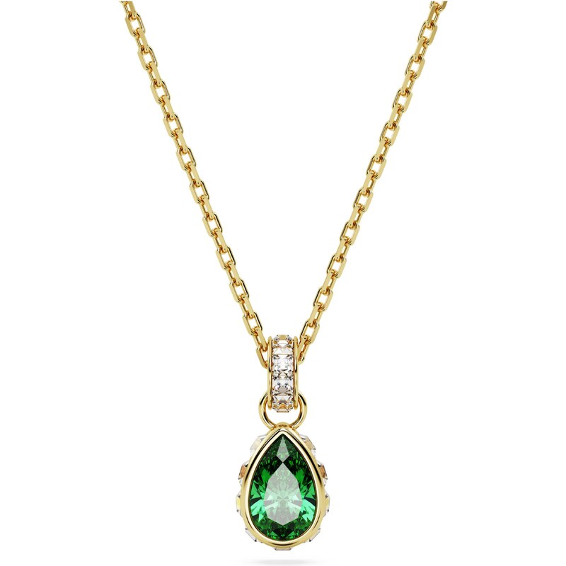 Swarovski Retiazka Chroma zlatá / smaragdová / biela 39229513