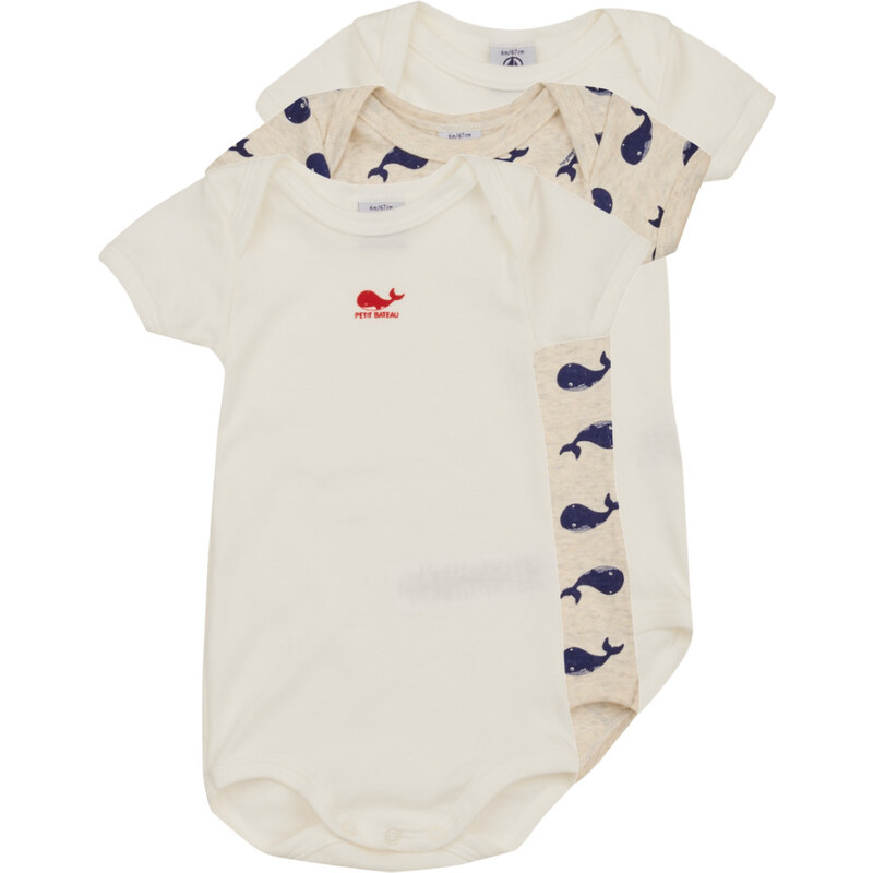 Petit Bateau Detské body A07EO00 X3 Petit Bateau 68487531