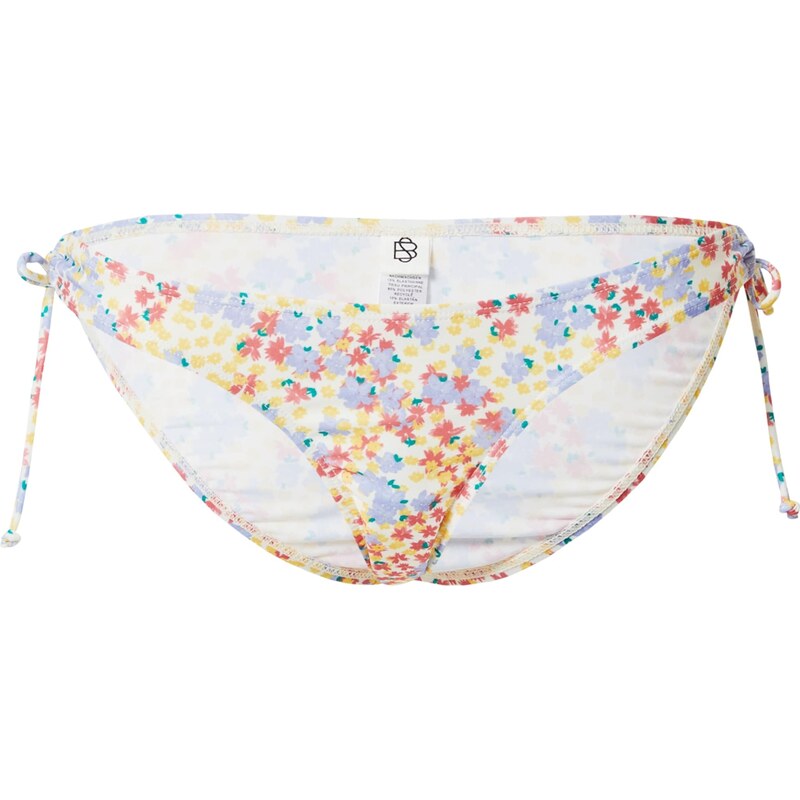 BeckSöndergaard Bikinové nohavičky Oline krémová / svetlomodrá / žltá 55544479