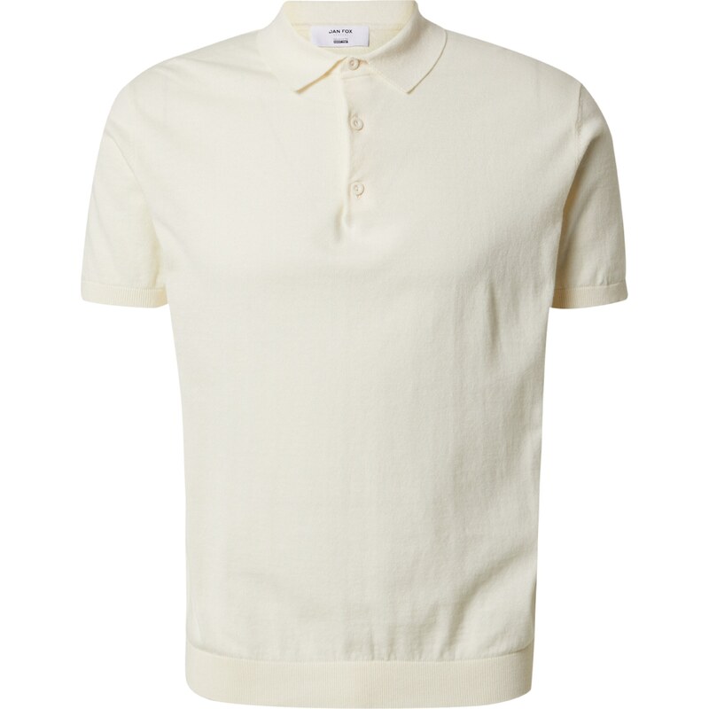 DAN FOX APPAREL Tričko Jay prírodná biela 39254656