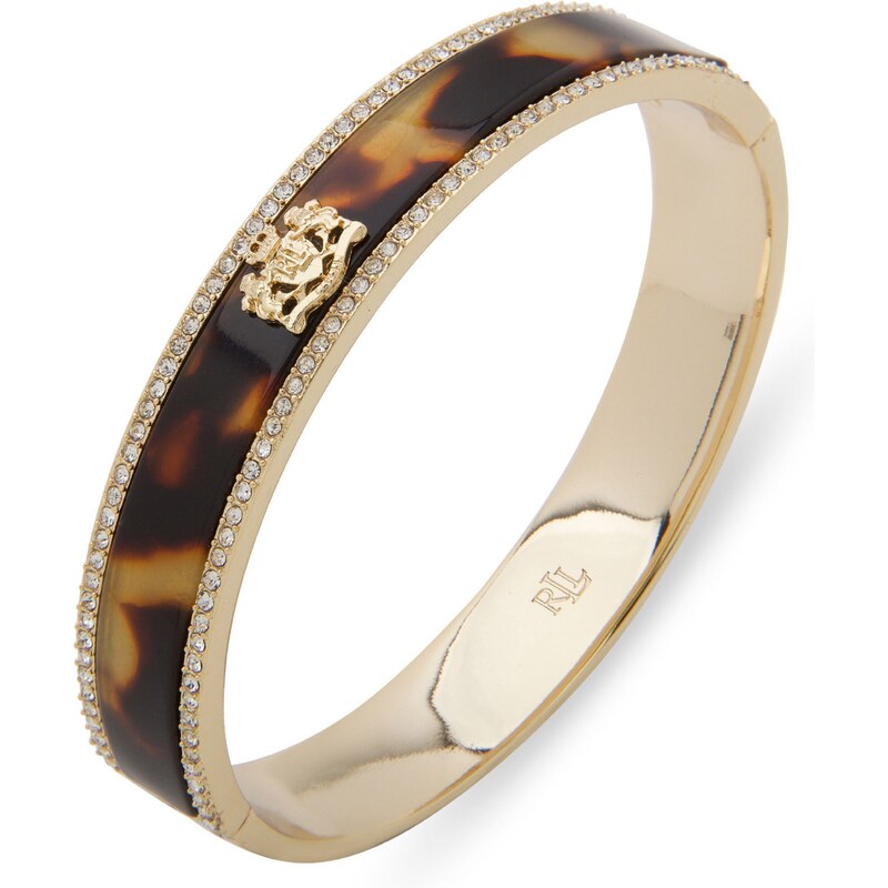 Lauren Ralph Lauren Náramok karamelová / tmavohnedá / zlatá 39310792