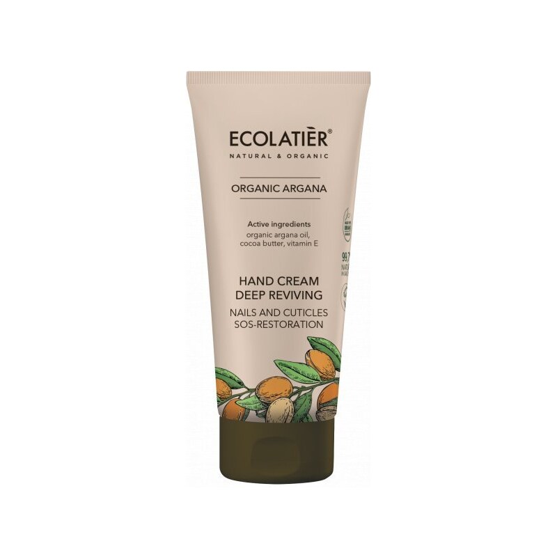 EcoLatier Organic Hĺbkovo hydratačný krém na ruky - ARGAN - EcoLatier Natural & Organic - 100ml
