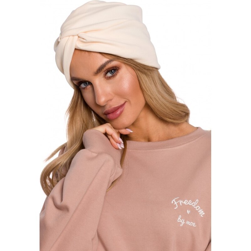 Moe M601 Turban - krémový 43570071