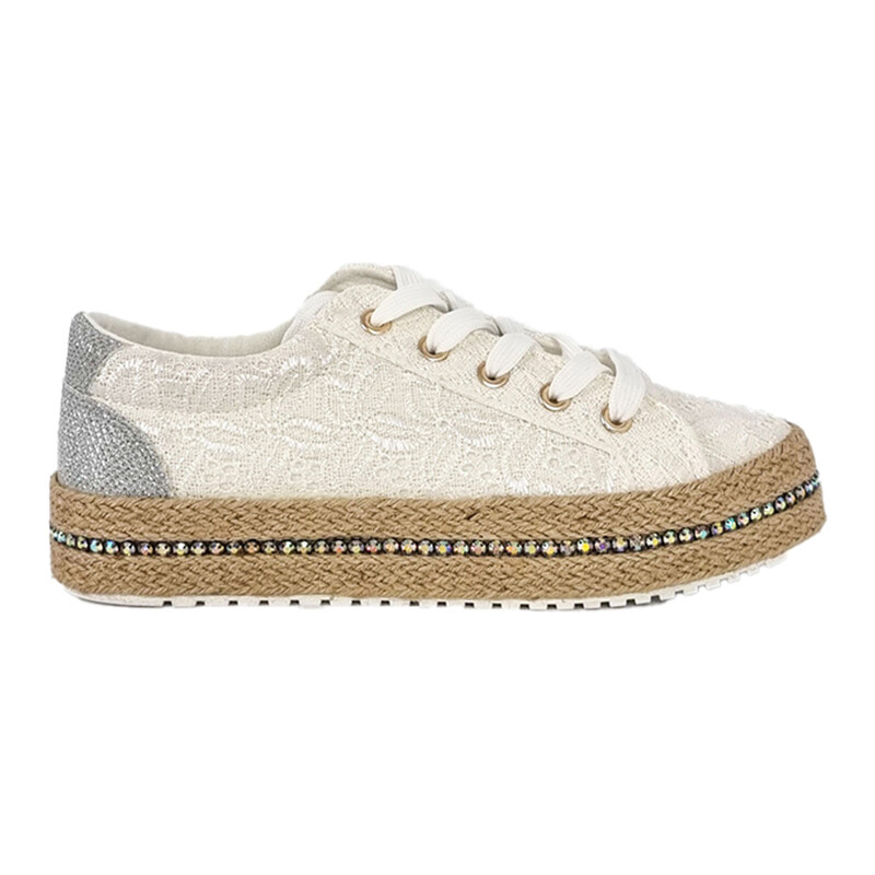 Espadrilky Laura Biagiotti Textile White 56369366