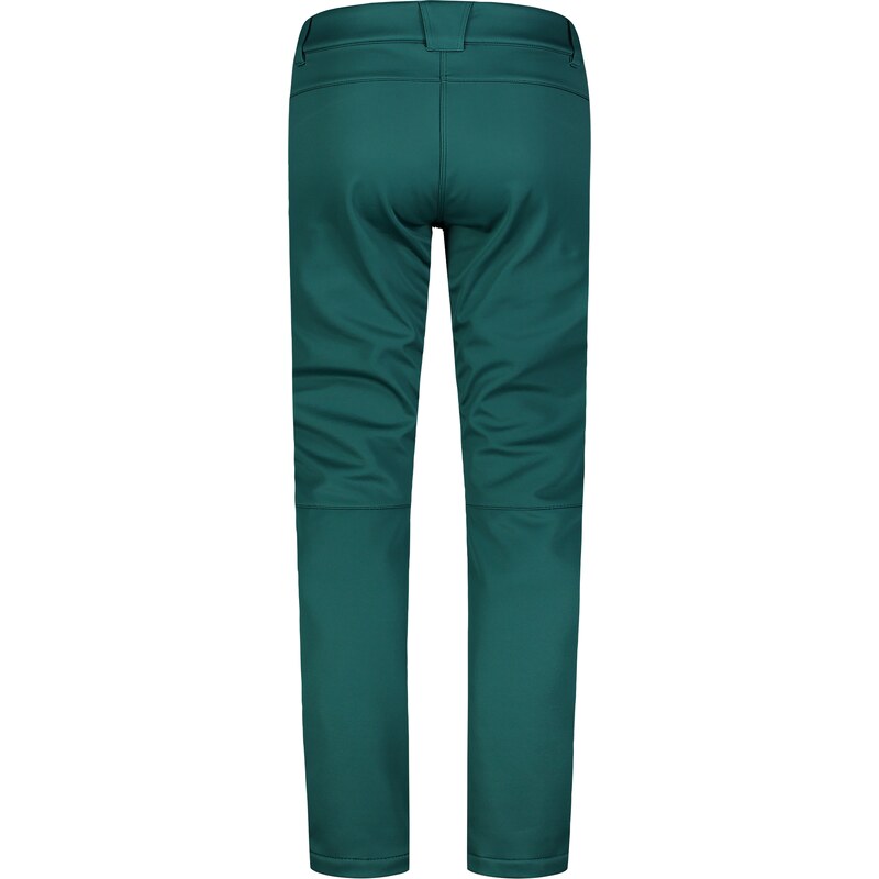 Nordblanc Zelené dámske zateplené softshellové nohavice OUTING