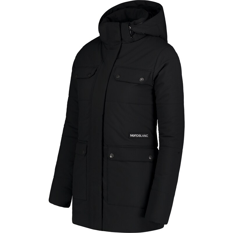 Nordblanc Čierny dámsky zimný kabát NIPPY