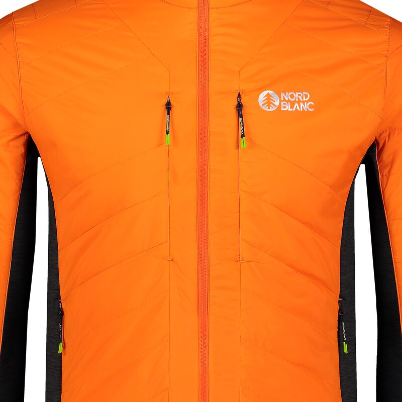 Nordblanc Oranžová pánska športová bunda PERSPECTIVE