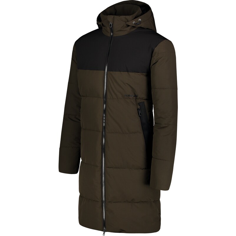 Nordblanc Khaki pánsky zimný kabát TRENDSETTER