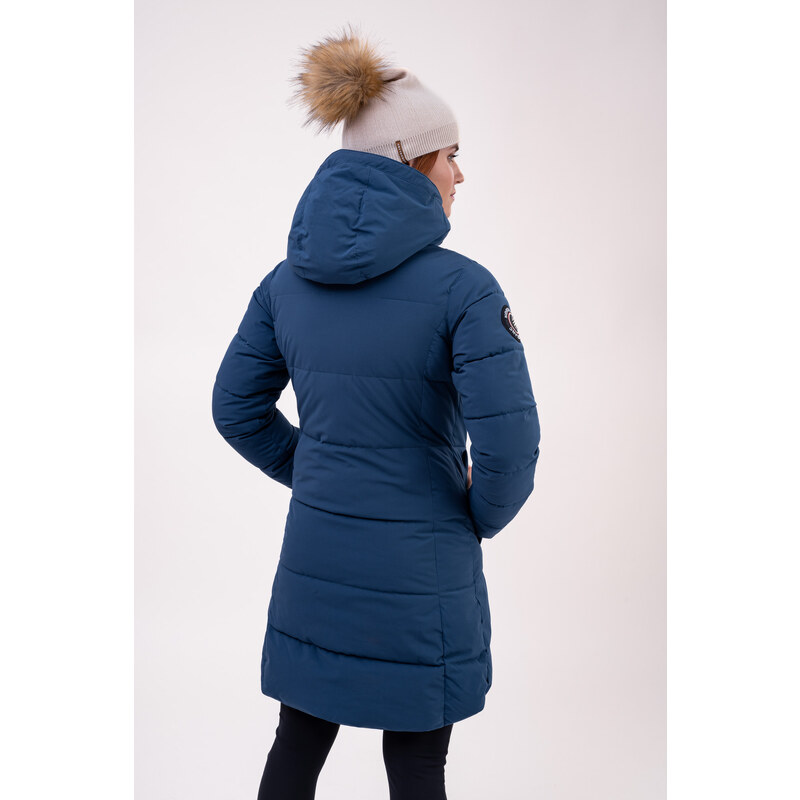 Nordblanc Modrý dámsky zimný kabát DEFIANT