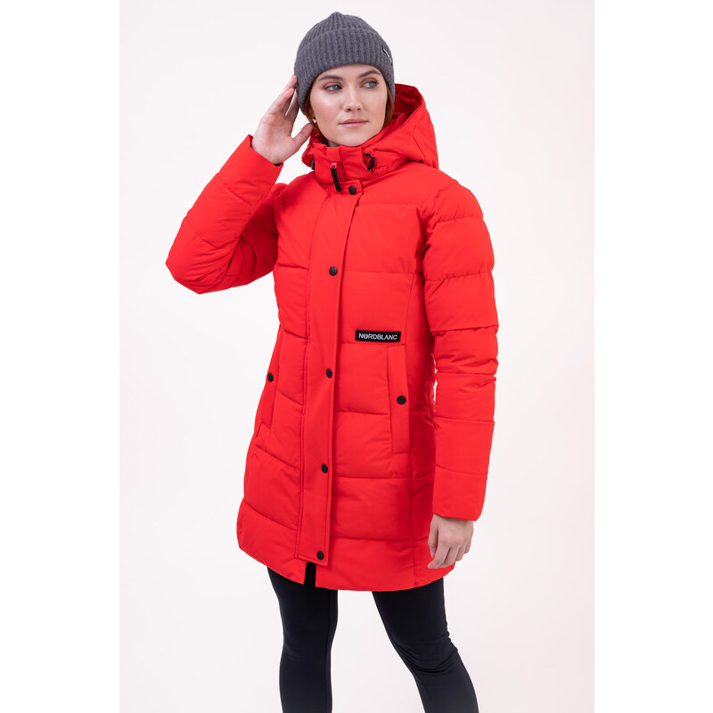 Nordblanc Červený dámsky zimný kabát DEFIANT
