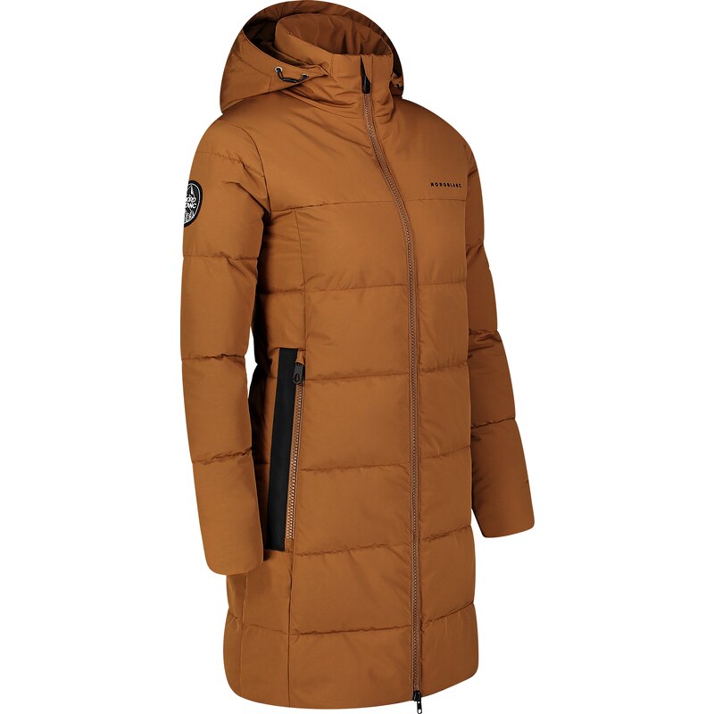 Nordblanc Hnedý dámsky zimný kabát EXQUISITE
