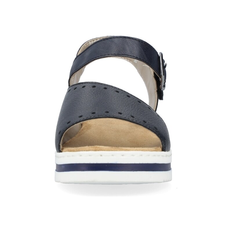 Dámske sandále RIEKER V0255-14 modrá S3