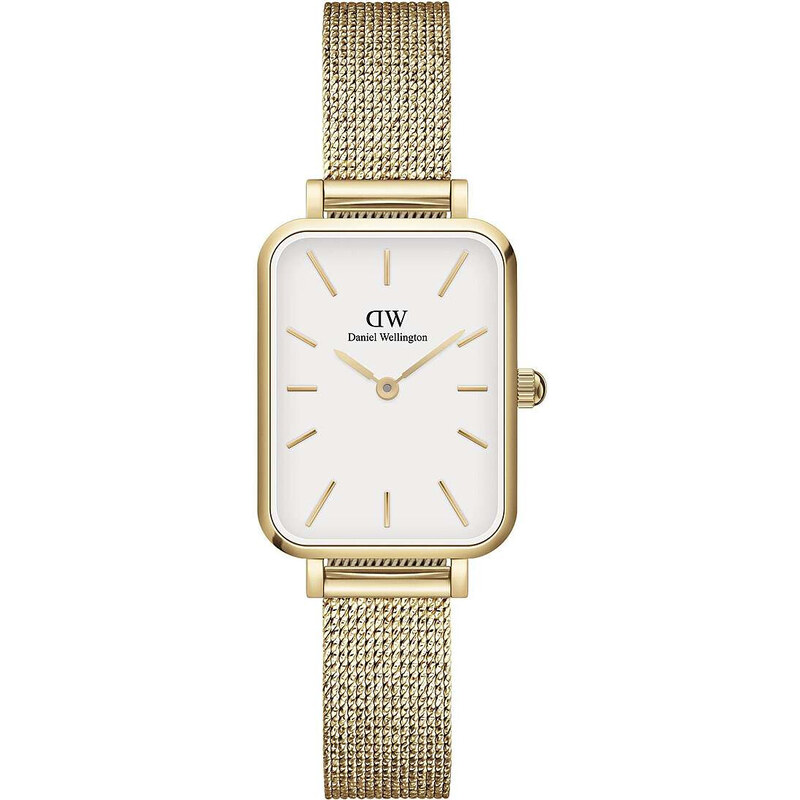 Daniel Wellington Quadro 20X26 Pressed Evergold G White DW00100556 67527784