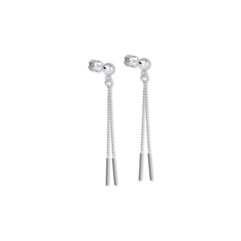 Soliter Elegantné strieborné náušnice 745 431 001 00882 0400000 66595189