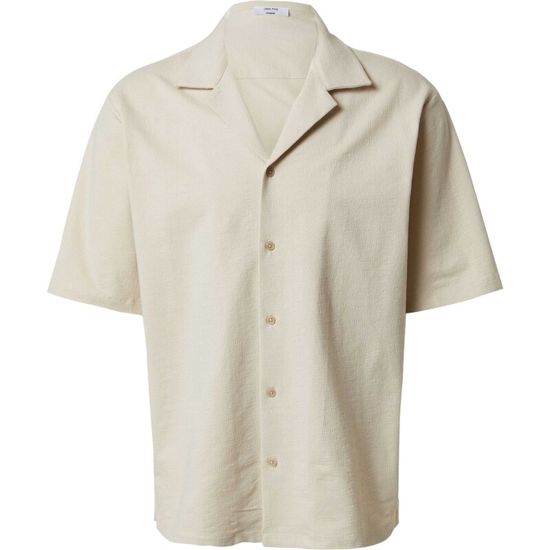 DAN FOX APPAREL Košeľa Roman šedobiela 39358764