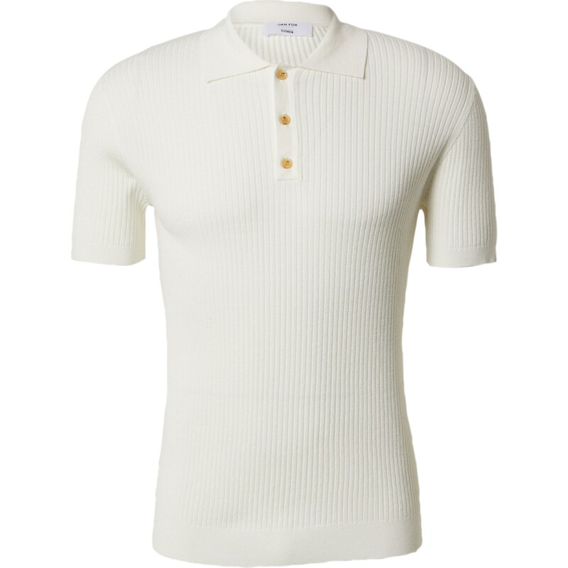 DAN FOX APPAREL Tričko Ferdinand prírodná biela 39358775