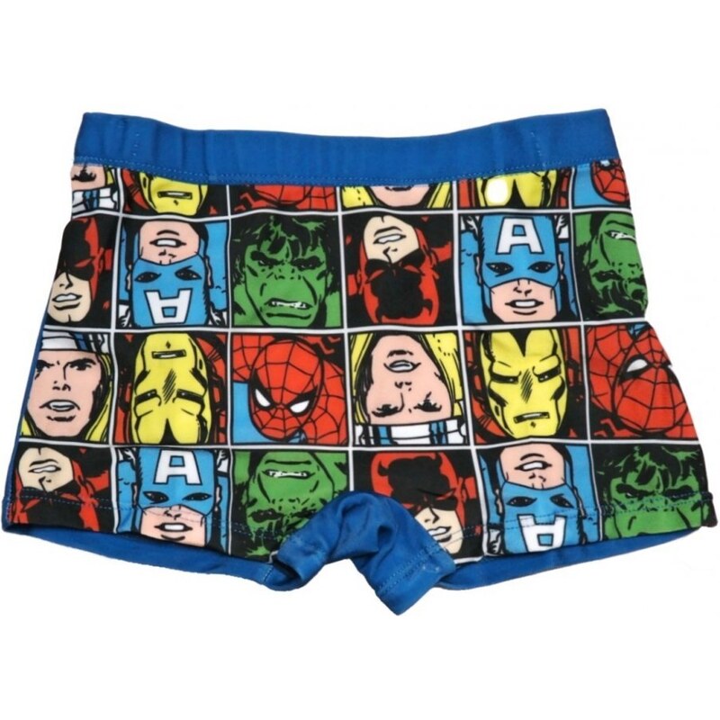 E plus M Detské / chlapčenské plavky boxerky Avengers - motív Comics