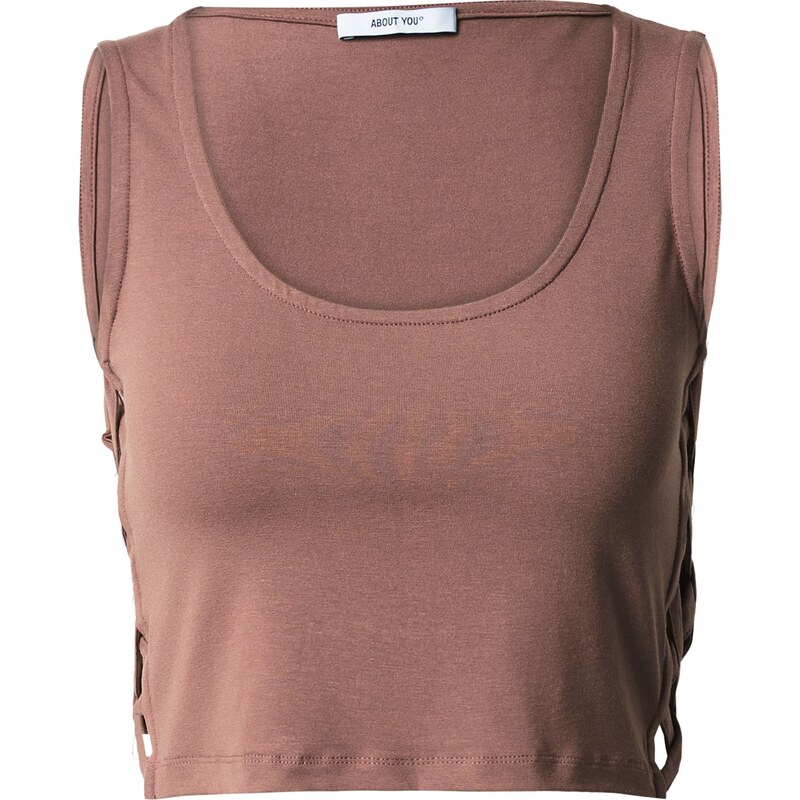 ABOUT YOU Top Caya čokoládová 54244782