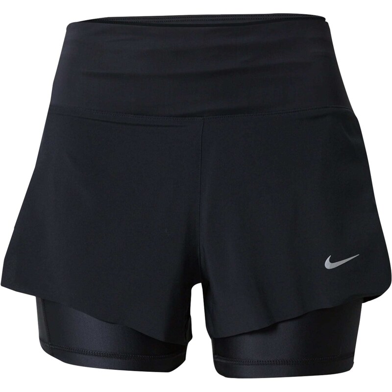NIKE Športové nohavice Swift čierna / biela 39375620